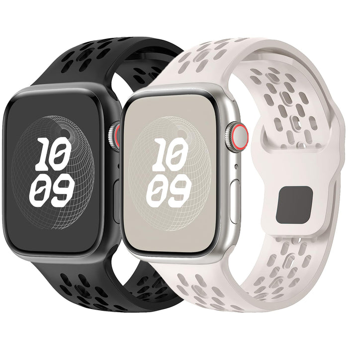 For Apple Watch Band 44Mm 46Mm Ultra 49Mm 45Mm 40Mm 41Mm 38Mm 42Mm Men Women,Sil