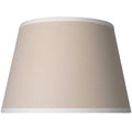 Hampton Bay Round Shade, Beige with White Trim, 11x15x10.5 by Vanessa Jane