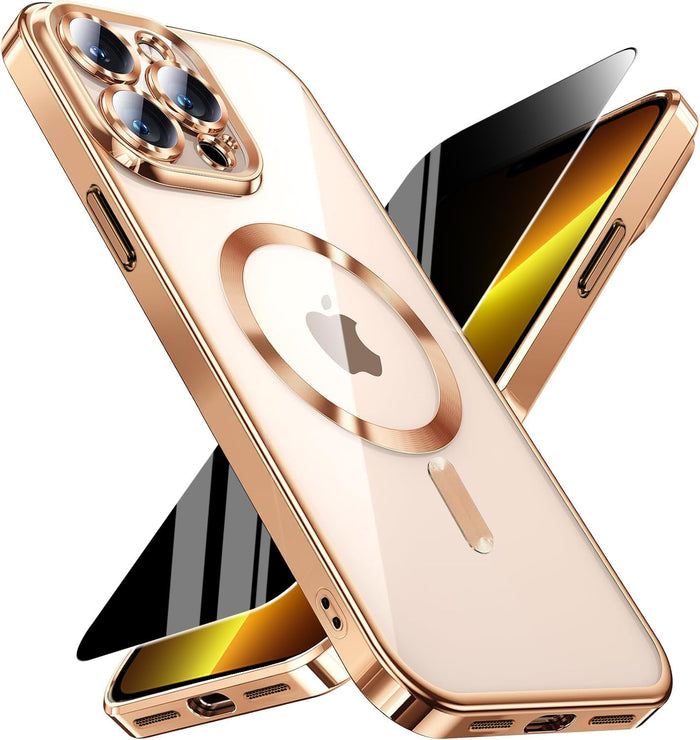 For Iphone 13 Pro Max Case With Privacy Screen Protector & Full Camera Cover,[No