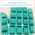 Hand Massager Finger Roller for Arthritis Carpal Tunnel Pain Relief Blue by Deal US