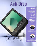 Cute Sun Moon Stars Case for Samsung Galaxy Z Flip 6 with Slide Camera Cover by Merch Section
