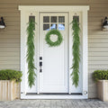 XmasExp Norfolk Pine Garland 6FT Realistic Artificial Christmas Green by Deal US