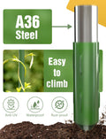 Joyhalo 20 Pack 17in Modular Garden Trellis Kit Green for Tomatoes Grapes by Deal US