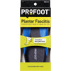PROFOOT® Plantar Fasciitis Orthotic Insoles for Men - Sizes 8-13 (1 Pair)