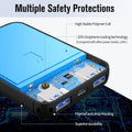 Portable Charger, Mini Colorful Power Bank, Powernano, 5000Mah External Battery