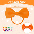 HJZHII 40 Pcs Dog Hair Bows with Rubber Bands, Puppy Dogs Hair Barrettes Bows Mix Colors Small Pet Hairs Bow Pet Grooming Bow for Hairs Costume Accessories