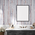 FANCYEASY Grey Grasscloth Peel & Stick Wallpaper 15.7x118in Rustic Vinyl by Deal US