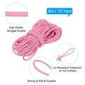 PATIKIL 10 Yard Elastic Bungee Cord & Cord Lock, Pink, 25 Pack by Deal US