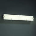 Justice Design Group Porcelina Collection LED Bath Bar, Brushed Nickel by Vanessa Jane
