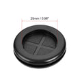 uxcell Rubber Grommet Round Double-Sided Mount Dia 32mm Wire Protection 20pcs by Deal US
