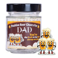 SOLMAY Funny Beer Cheers Gift Jar with 60 Uplifting Messages for Dad 0.5 by Deal US
