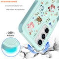 for Samsung Galaxy A35/A55 5G Case: Cute Flowers Floral Design for Girls Women S
