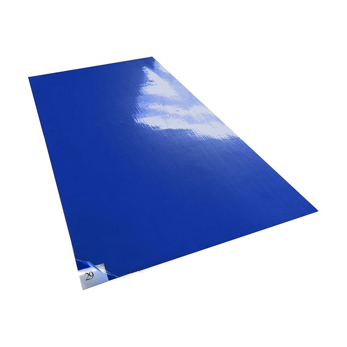 Cleanroom Tacky Mat 60 Layer 18x36 Blue 4 Pack by Pasteur Pharmacy