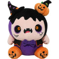 CAIYUEGG Halloween Monster Plush Purple Demon Witch Pumpkin 10 inch by Deal US