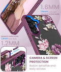 for Samsung Galaxy S25 FE 5G Case+Tempered Glass Screen Protector,Military Grade