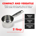 Chef Craft Select Coffee Measurer 4 Inch 2 Tbsp Stainless Steel by Deal US