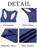 Runcati Mens Workout Stringer Tank Top Gym Muscle Athletic Blue Size XL by Deal US