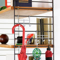 Dimeho 12pcs 3 Hook Wire Shelving Attachment Silver 3.74x3.27x1.38in by Deal US