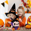 CAIYUEGG Halloween Monster Plush Purple Demon Witch Pumpkin 10 inch by Deal US