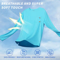 SG Edge Men's Rash Guard UPF 50+ Moisture Wicking Long Sleeve Sea Blue Size S by Deal US