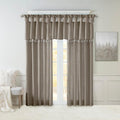 Madison Park Emilia 50 x 95 Lined Faux-Silk Twisted Tab Window Panel by Vanessa Jane