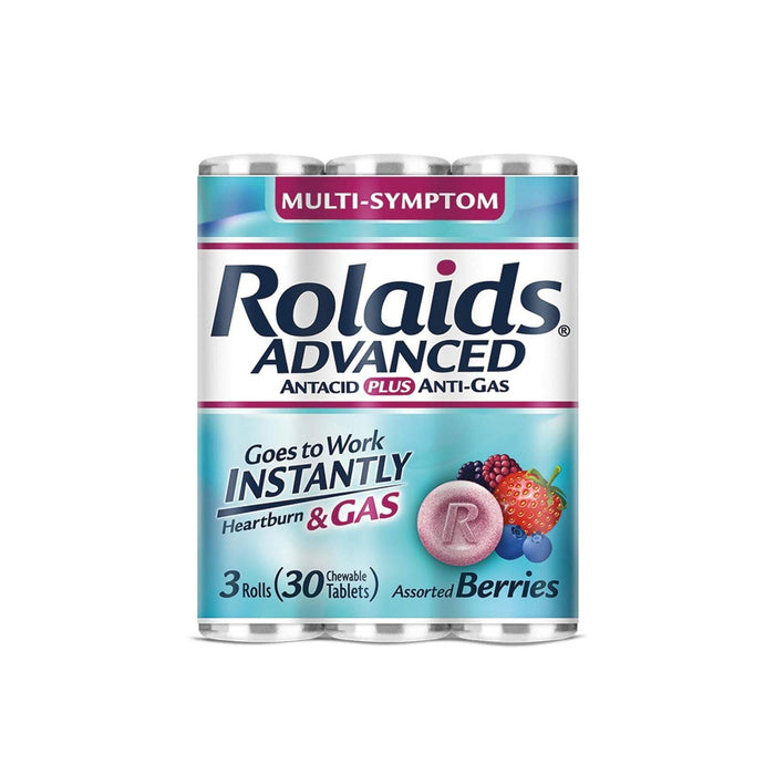 Rolaids Adv Cw 3x30 Antacd+Ags Wby by Pasteur Pharmacy