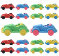 RONDURE Car Erasers 18 Pcs 3D Sports Car Puzzle Take Apart Erasers Kids by Deal US