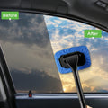 POPDA Car Windshield Cleaner Tool Detachable Handle 5 Pads 30ml Sprayer by Deal US