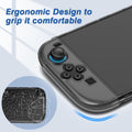 HEYSTOP Switch 2 Protective Case with Screen Protector Transparent Cover by Deal US