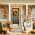 Decorhua Fall Garden Flag Burlap 12x18 Inch Double Sided Thanksgiving Maple Leaf by Deal US