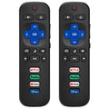 2) Replacement Remote Control Only For Roku Tv, Compatible For Tcl Roku/Hisense