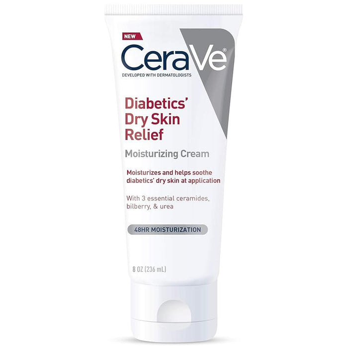 CeraVe Diabetics Dry Skin Relief Moisturizing Cream 8 Oz by Pasteur Pharmacy