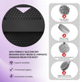 Canroom Silicone Body Scrubber Anti Zinc Infused Exfoliating Black by Deal US