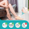 Promifun Bunion Corrector Adjustable Toe Splint Pain Relief Beige 1Pair One Size by Deal US