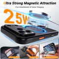Full Body Water-Resistant Dustproof Shockproof Case for iPhone 17 Pro with MagSafe Screen Protector Black by Merch Section