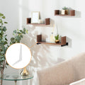 uxcell Floating Shelf Bracket 8x6in Iron L Bracket White 10 Pack by Deal US