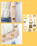 Onogola Party Glitter Temporary Tattoos Lucky Number 13 Stickers ST02 by Deal US