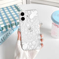 Cute Whale Sea Ocean Pattern Clear Case for iPhone 17 White Turtle by Merch Section
