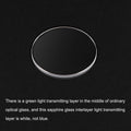 uxcell 32.5mm Sapphire Crystal Watch Glass Lens Round Flat 1.5mm Replacement by Deal US