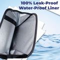Can, Foldable Trash Can Collapsible Hanging Trash Bag For Car Seat, 2.8 Gallons