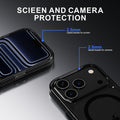 For 2025 Iphone 17 Pro Case ( Magsafe) Military Grade Drop Protection(Drop Teste