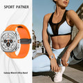GOLDTOLUCK Samsung Galaxy Watch 7 Ultra 47mm Silicone Sport Band Cream Size 47mm by Deal US