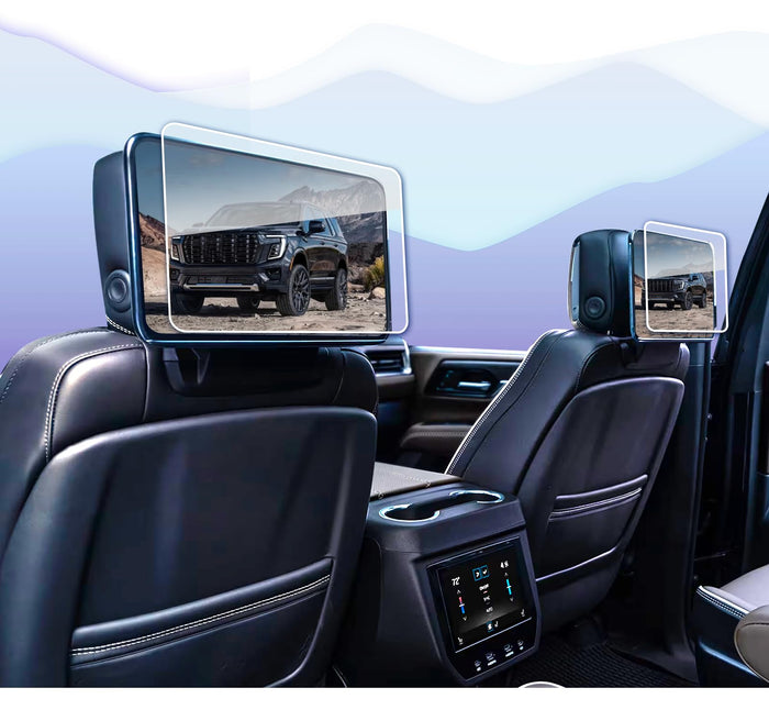 UFGDSHA 2pcs Rear Seat Screen Protector for 2021-2025 GMC Yukon Escalade by Deal US