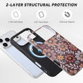 Fresh Flowers Pattern Case for iPhone 17 Pro Shockproof Protective Cover by Merch Section