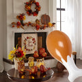AIUPUOC Thanksgiving Turkey Leg Inflatable Balloon 24'' Orange 1Pc PVC by Deal US