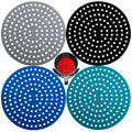 Viwehots Silicone Air Fryer Liners 8" Non Stick Reusable 4 Pack Mixed Colors by Deal US