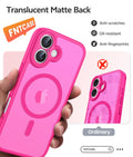 Iphone 16 Case [ Magsafe] Translucent Matte Cases With [Screen Protector] Milita