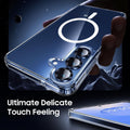 for Samsung Galaxy S26 Case Clear,Magnetic S26 Case with Screen Protector X2 [Co