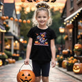 HELLO MEOW Halloween Boys Dinosaur T Shirt Black Cotton Size 3-4T by Deal US