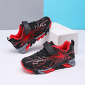 Sypsfwco Kids Running Sneakers Mesh Athletic Rubber Sole Black-Red Size 3.5 US by Deal US